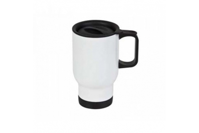 450ml Sublimation Travel Mug White