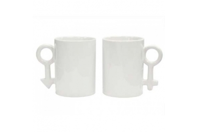 11oz Sublimation Couple Mugs
