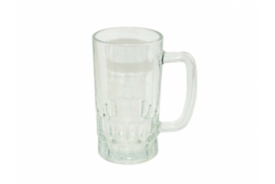 20oz Sublimation Beer Glass Mug Clear