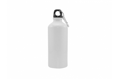 600ml Aluminium Water Bottle (White)