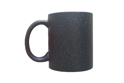 11oz star sky magic black mug