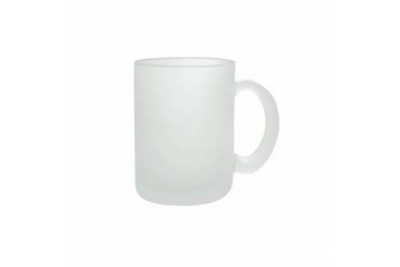 11oz Sublimation Glass Mug - Frosted 