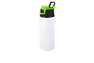 600ml Aluminium Water Bottle (White)