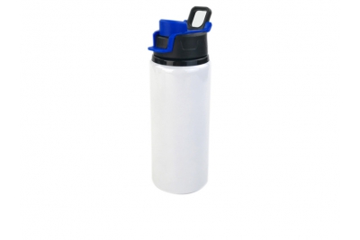 600ml Aluminium Water Bottle (White)