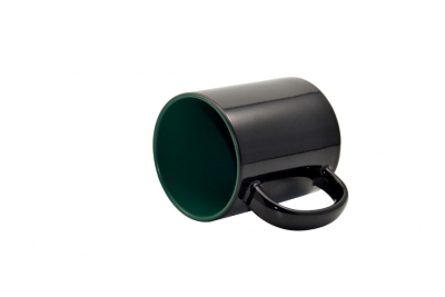 11oz Sublimation Magic Mug with Inner Color-Dark Green