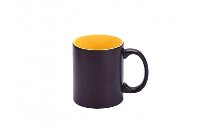 11oz Sublimation Magic Mug with Inner Color-Yellow