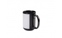 15oz Sublimation White Patch Mug