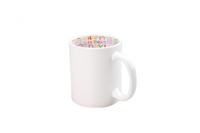 11oz Sublimation Mug with Inside Image Printing