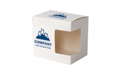 white box with window for sublimation printing