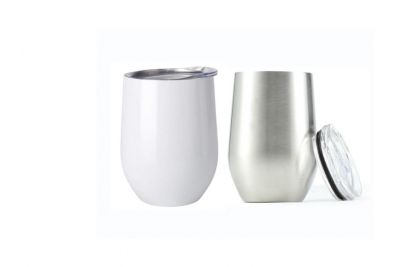 12oz Stainless Steel Sublimation Eggshell Cup