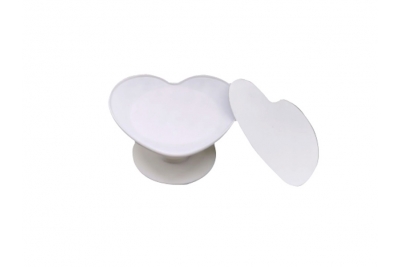 sublimation phone pop sockets with printable me<x>tal sheet- Heart Shape 