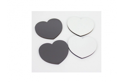 sublimation blank fridge magnet-heart shape big