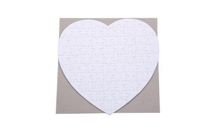 Sublimation Blank Puzzel-Heart Shape